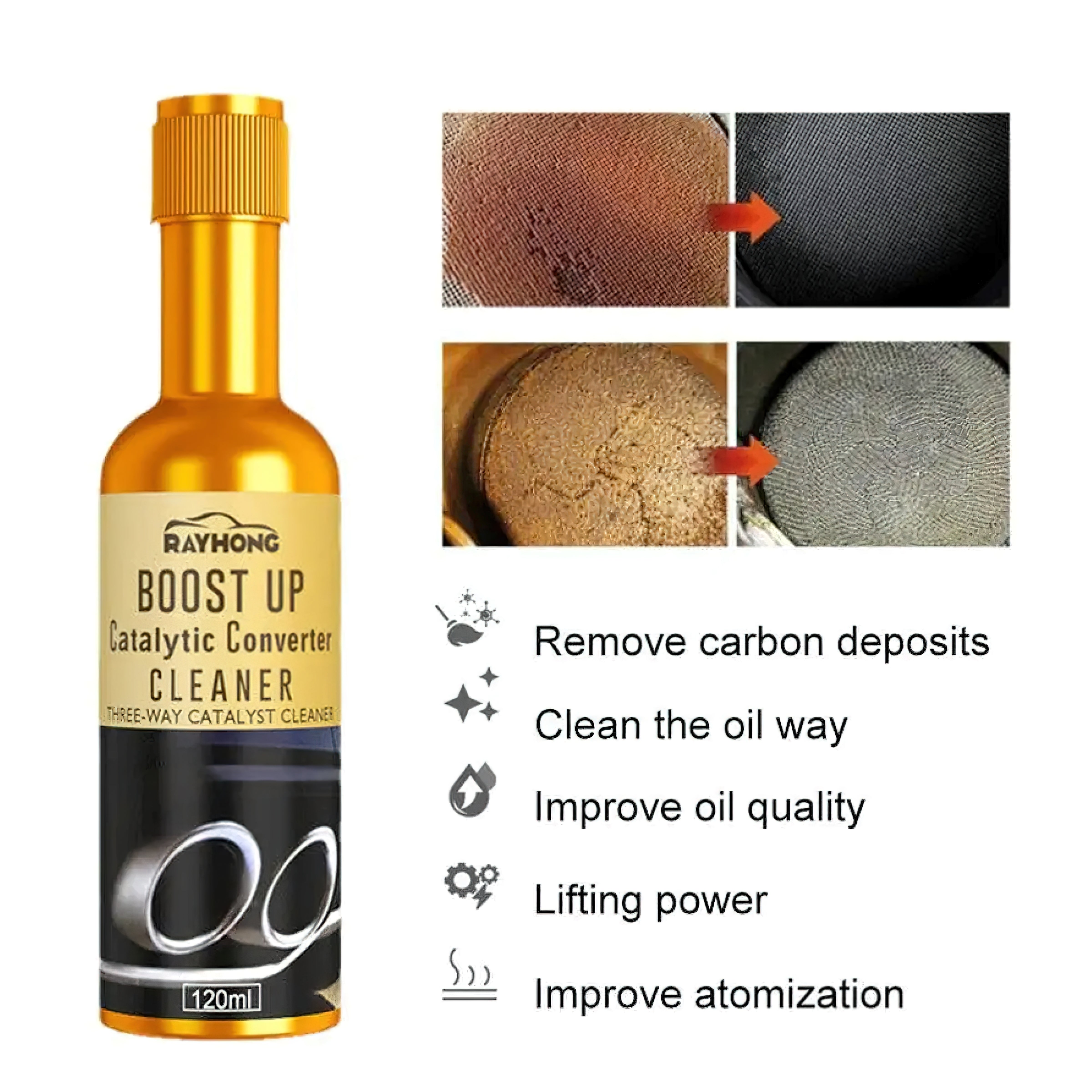 Vehicle Engine Catalytic Converter Cleaner 120ml