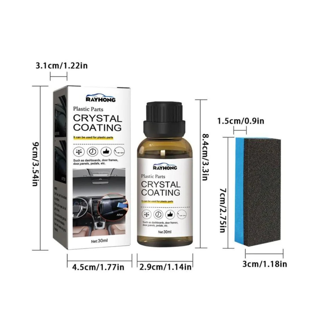 RAYHONG Automotive Plastics Parts Crystal Coating 30ml