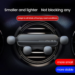 Air Vent Mount Cell Phone Holder in Car  Gravity Car Phone Holder Mobile Support For iPhone Android Universal GPS Stand